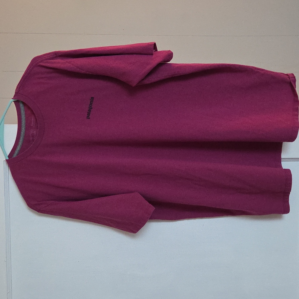 Patagonia Purple Crew Neck Tee